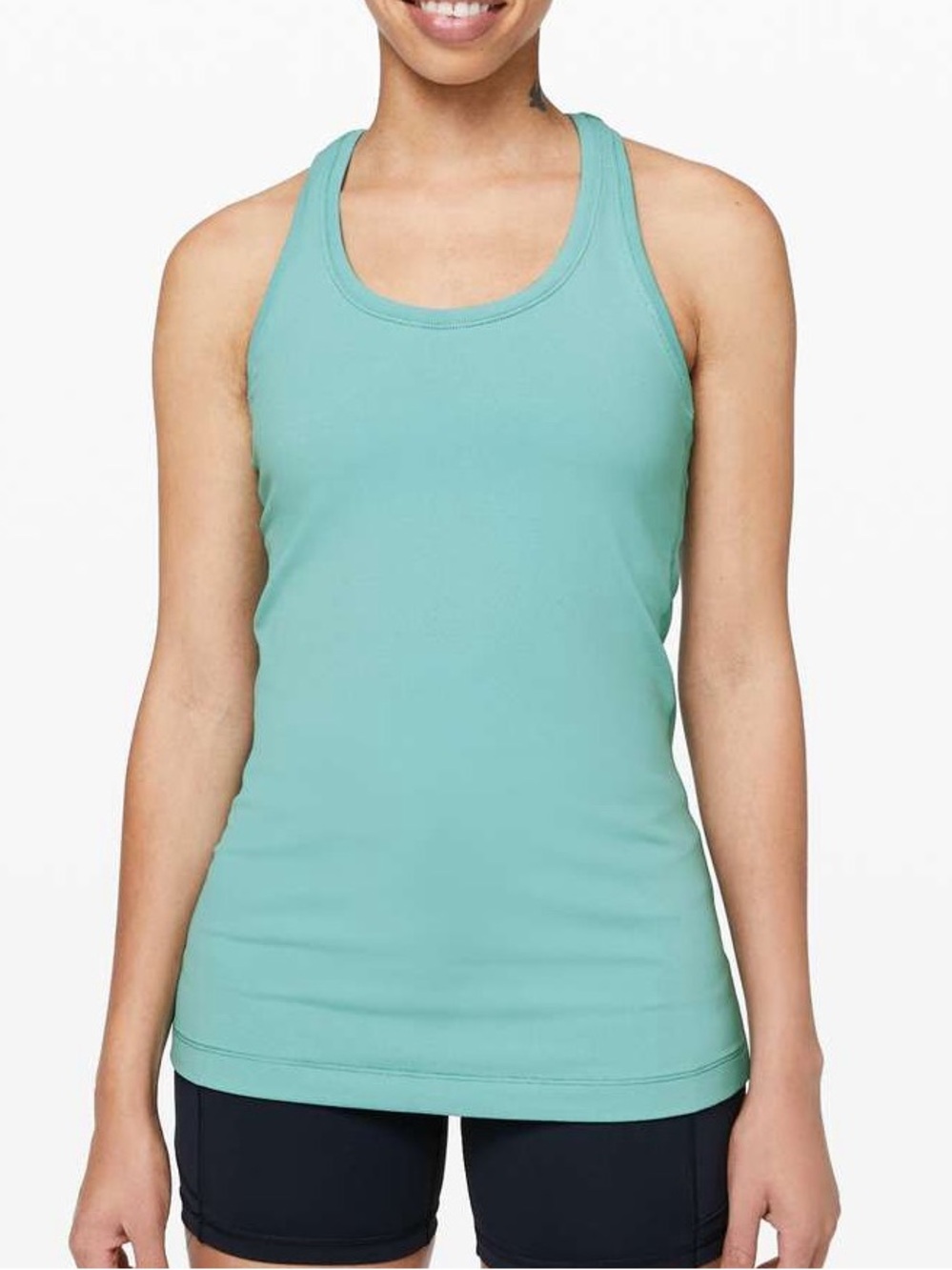Lululemon Cool Racerback Tank Top Tidal Teal Unknown Size